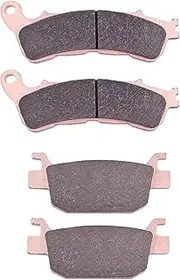 For FES 125 150 For NSS 250 300 For SH 125i 150 300i Front Rear Brake Pads Motorcycle Brake Pads Set Motorcycle Parts Brake Pads Motorcycle Brake Pad(1set Copper Based)