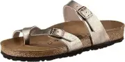 Birkenstock Mayari Regular Fit Birko Flor Graceful Taupe US Women's 5 EU 36