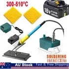 60W Cordless Soldering Iron Welding Tool Station For Makita 18V Battery Portable