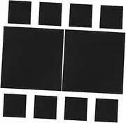 Luxshiny 10Pcs Black CD Dvd Sleeves for Disc Storage Protective Paper Sleeves for Wedding Photographers Elegant and Compact Design for Scratch Protection and Professional Packaging