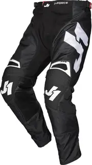 Just1 J-Force Terra Motocross Pants, black-white, Size 56 for Men Black White