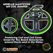 Minelab Manticore M9 Coil Bumper Great for you beach detectorists Neon Green