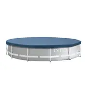 Intex 3.66M X 25cm Round Above Ground Outdoor Pool Protective Debris Cover Set