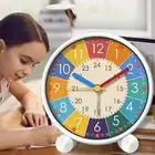 Kids Bedside Analog Alarm Clock Children Clock for Kids Room Multifunctional