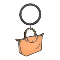 在飛比找momo購物網優惠-【LONGCHAMP】Le Pliage金屬質感五金LOGO