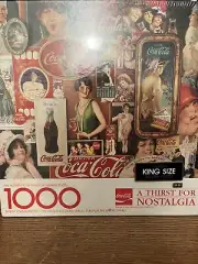 Springbok Vintage Puzzle Coca-Cola A Thirst for Nostalgia 1982 *Sealed*