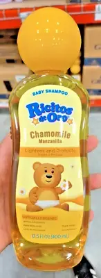 Ricitos de Oro Tear Free Baby Shampoo Chamomile Manzanilla Hypoallergenic 8.4 Oz