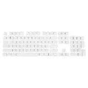 Mechanical Keyboard Keycaps 1 Set Keyboard Replacement ABS 104 Keys, White