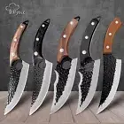 Viking Handmade Forged Kitchen Meat Cleaver Butcher Boning Knife Chef Knife