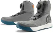 Icon Overlord Vented, shoes , color: Grey/White/Blue , size: 8 US