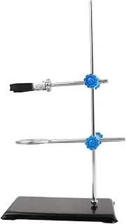 iplusmile 1Pc Laboratory Supporting Tool Mini Metal Retort Stand Portable Rack for Chemistry Experiments Metalware for Secure Settings