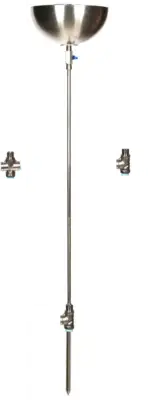 Torch36B: 36″ Tall Torch Fire Bowl for use w/ Pre-Plumbed Propane or Natural Gas