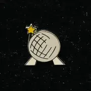 LR Epcot Ball Spaceship Earth Tiny Kingdom 20 Years Anniversary WDW Disney Pin