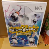 在飛比找蝦皮購物優惠-Wii 二手 瘋狂兔子派對 無中文版