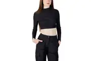 Calvin Klein Jeans Black Recycled Polyester Tops & T-Shirt