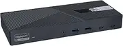 Minthouz DisplayLink Docking Station for 3 x 4K @ 60 Hz Monitors with 160 W DC in, 14 in 1 Laptop Docking Station for MacBook Dell HP Lenovo, 6 x USB-A/C 10 Gbps, RJ45 Ethernet, 4-Pole Jack USB to