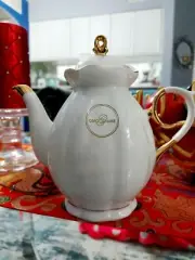 Grace's Teaware Snow White With Gold Teapot Or Coffe Pot