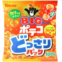 在飛比找PChome24h購物優惠-TOHATO BIG手指圈圈餅-雞汁風味 (100g)