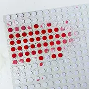 300pcs 0.24 inch Dot Water Sensitive Sticker Turn Red When Got Wet Device Potential Damage Indicator Warranty Void Instruction Liquid Sensor Label