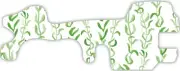 Watercolor Vines Vinyl Wrap For Doc Band Helmet Baby Boy Girl Cranial Helmet