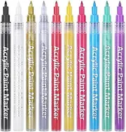 10x Nail Art Pencil Pen Graffiti Gel Pen Nail Art Drawing Pen Painting Liner AU