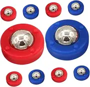 Yardwe 10pcs Mini Shuffleboard Set Indoor Tabletop Curling Game for Family Fun Friendly Design Portable Space Saving Entertainment Enhances Hand Eye Coordination