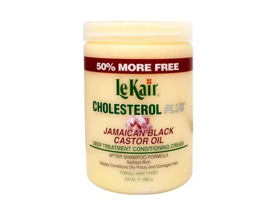 Le Kair Cholesterol Plus Jamaican Black Castor Oil Deep Treatment Conditioning C