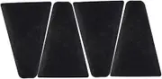 HOMOBABE 4 Pack Silicone BBQ Rack Feet Dehydrator Rack Corner Buffer Pads Bumpers Dishwasher Safe Corner Protector for Air Fryer