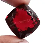 Natural Red Ruby 98 Ct Attractive Piece Certified Cushion Cut Loose Gemstone 5DA
