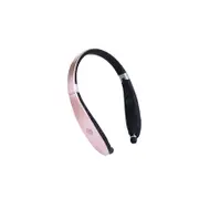 Wireless Sports Bluetooth Headset Neck-mounted Running Music Headset - ROSE GOLD