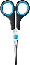 Westcott 5 inch Easy Grip Left Handed Soft Grip Scissor - Black/Blue - Black-Blue