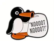 Pingu the penguin enamel pin - Free AU Post - AU Stock