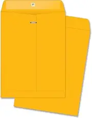 Business Source 32 lb Kraft Clasp Envelopes