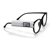 White 2K HD HeadWorn Recorder Outdoor Sports Camera BodyWorn Life Video Artifact