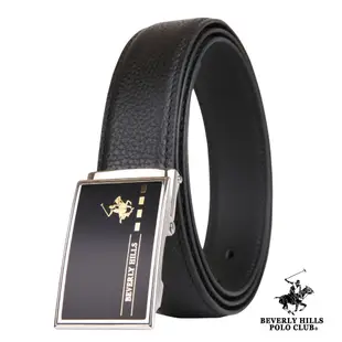 BEVERLY HILLS POLO 真皮皮帶 牛皮皮帶 素面皮帶 男士皮帶 自動扣皮帶 商務皮帶 腰帶 32001