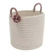 Colonial Mills Candy Cane Basket 16"x16"x10", Red - CC55A016X010