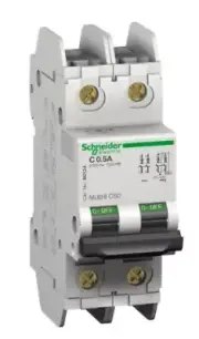 60156 Multi9 - C60 UL489 - MCB - 2P - 4A - D Curve-240V-10kA - Tunnel Term, New