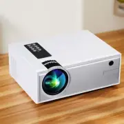 Queretek C8 LCD 1500 Lumens Home Theater Mini Projector Silver NIB