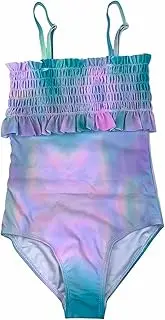 [GO COCO] Girls’ One Piece Swimsuit Cute Beach Swimwear Bathing Suits for 4-16 Years Girls