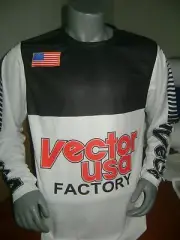 OLD SCHOOL BIKE JERSEY CLASSIC BMX JERSEY RACE BIKE SHIRT BMX VINTAGE L