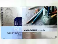 在飛比找Yahoo!奇摩拍賣優惠-荷蘭梵谷VANGOGH 專家級 水溶性色鉛筆 60色