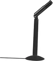 CORHAD 1Pc Foldable Interview Microphone for DSLR Recording Portable Condenser Mic with Noise Reduction Technology Black for Professional