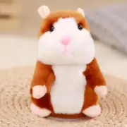 Talking Hamster Mouse Toy - Repeat What You Say Can Walk -