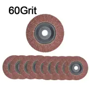 10pcs 60-320grit Grinding Polishing Wheel Flap Discs For Angle Grinder