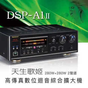 DSP-A1 II 高傳真 數位迴音 卡拉OK擴大機