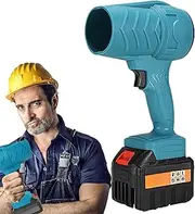 Baoqifong Small Blower, Compressed Air Atomiser, Handheld Wireless Air Blower - Portable, Infinitely Speed Adjustable Dust Dust Remover Cleaner, Car Accessories Turbine Fan