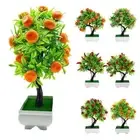 Plastic Foam Artificial Fruits Bonsai Simulation Plant potted Party Supplies