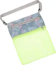 [VALICLUD] Beach Bag Beach Organizer Bag Travel Tote Bag Sea Shell Bags Mesh Tote Bag Toys for outside Travel Toy Travel Accessories for Bag Beach Mesh Bag Outdoor Oxford Cloth