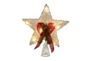 LED White Tree Top Star 31cm
