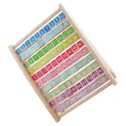 Multiplication Board Games Wooden Mathematical Toys Math Cubes For Kids